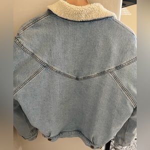 WRANGLER SHERPA DENIM JACKET
